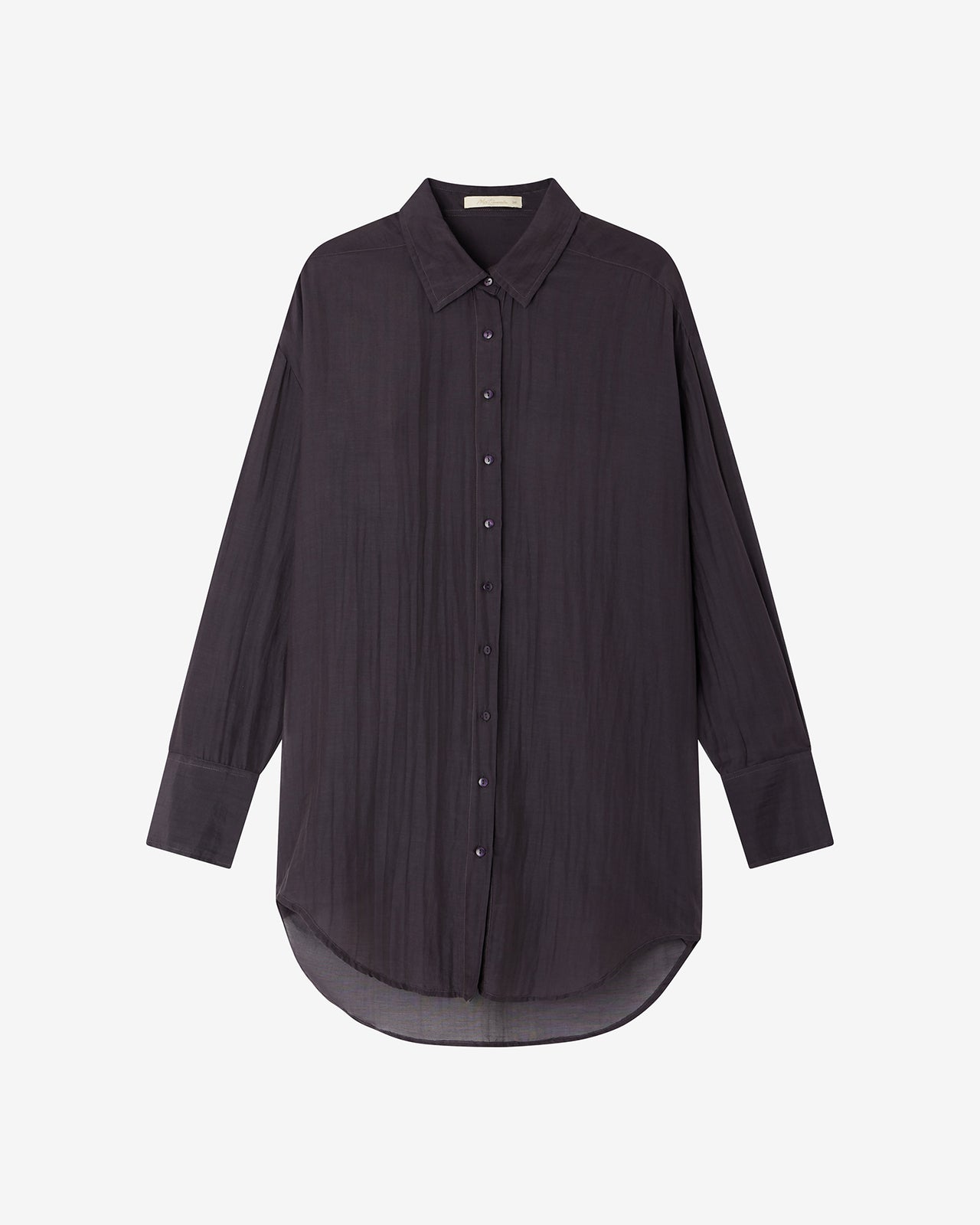 Chemise Lao - Gris Violine - Image 6