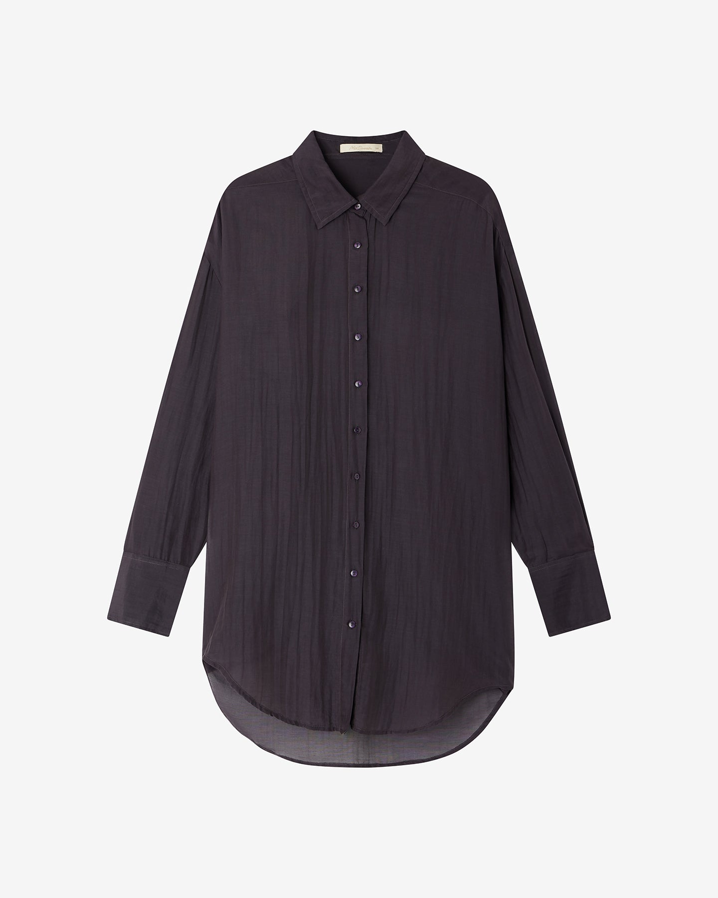 Chemise Lao - Gris Violine