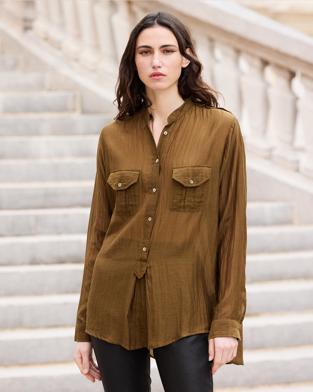Shirt Lenny - Khaki - Image 2