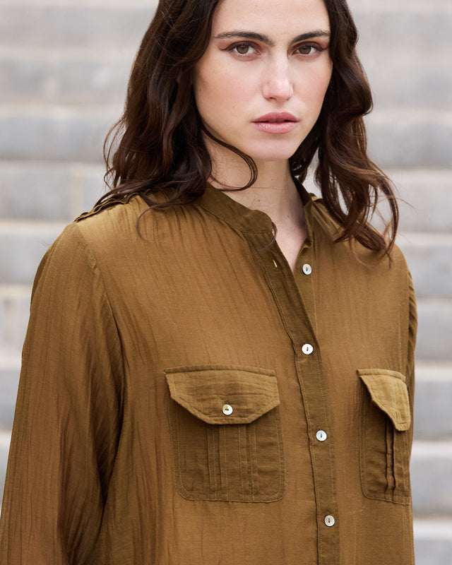 Shirt Lenny - Khaki - Image 3