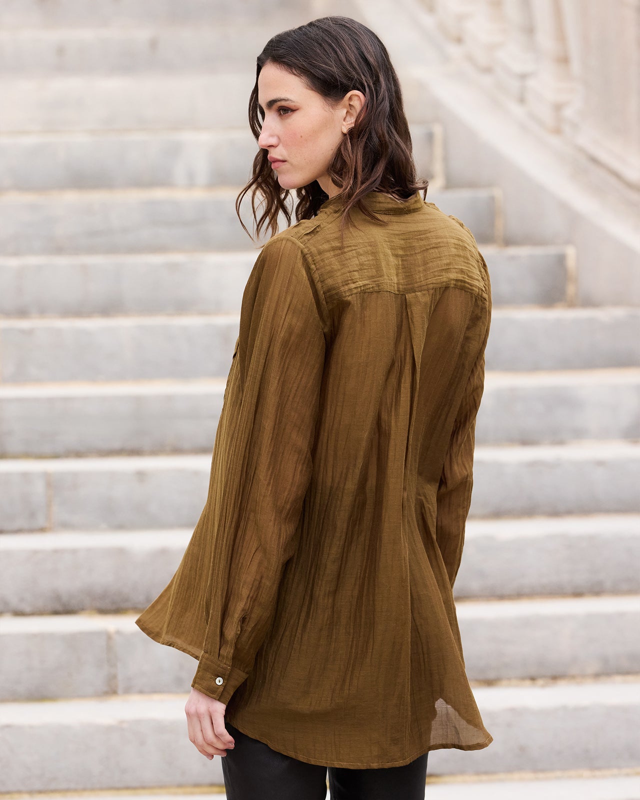 Shirt Lenny - Khaki - Image 5