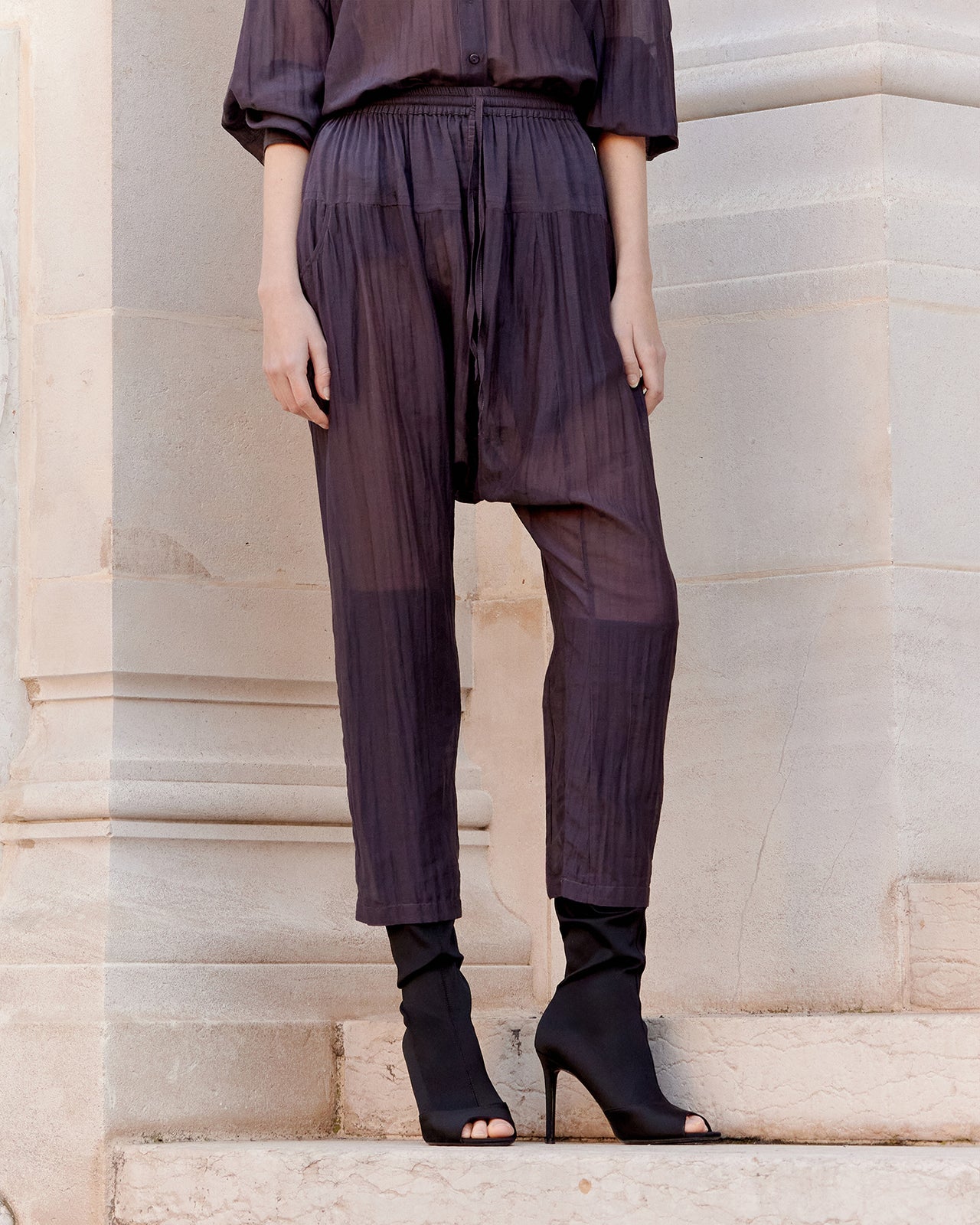 Pantalon Loana - Gris Violine - Image 3