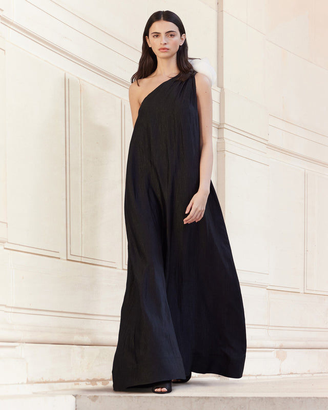 Robe Peonie - Noir et Blanc - Image 1