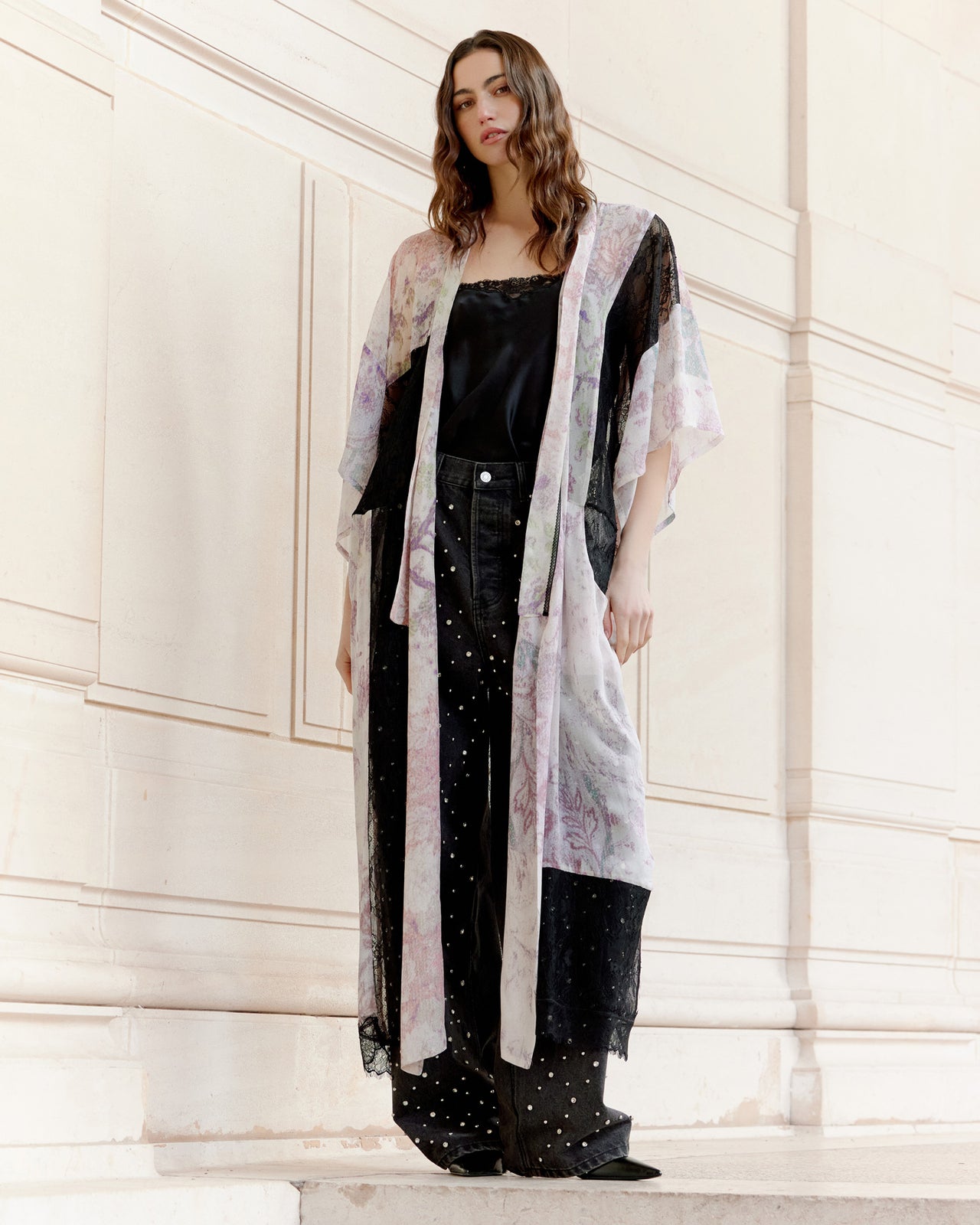 Kimono Pivera - Pink - Image 1