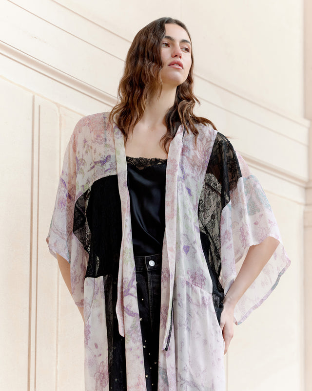 Kimono Pivera - Rose - Image 3
