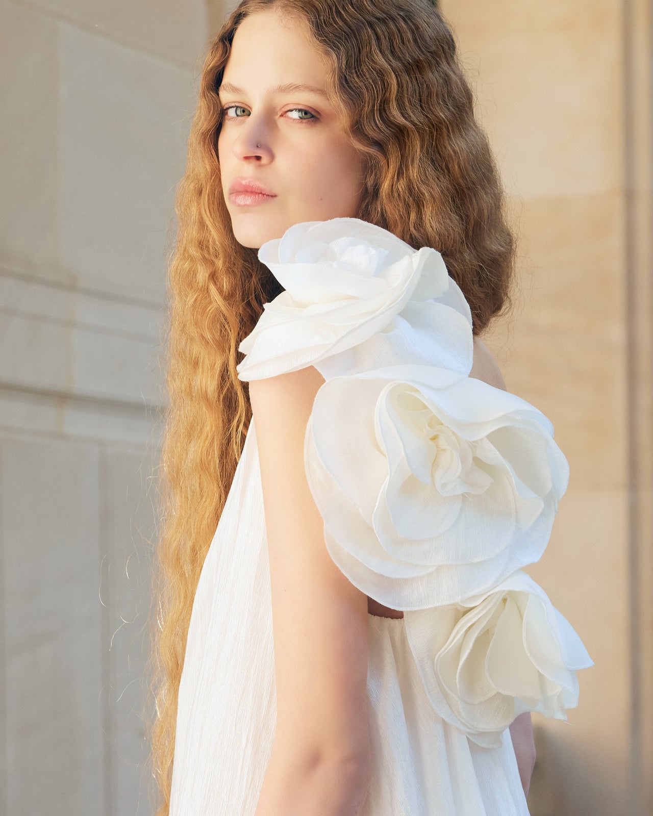 Dress Poesie - White - Image 6