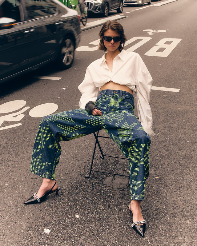 Jeans Redim - Vert - Image 1