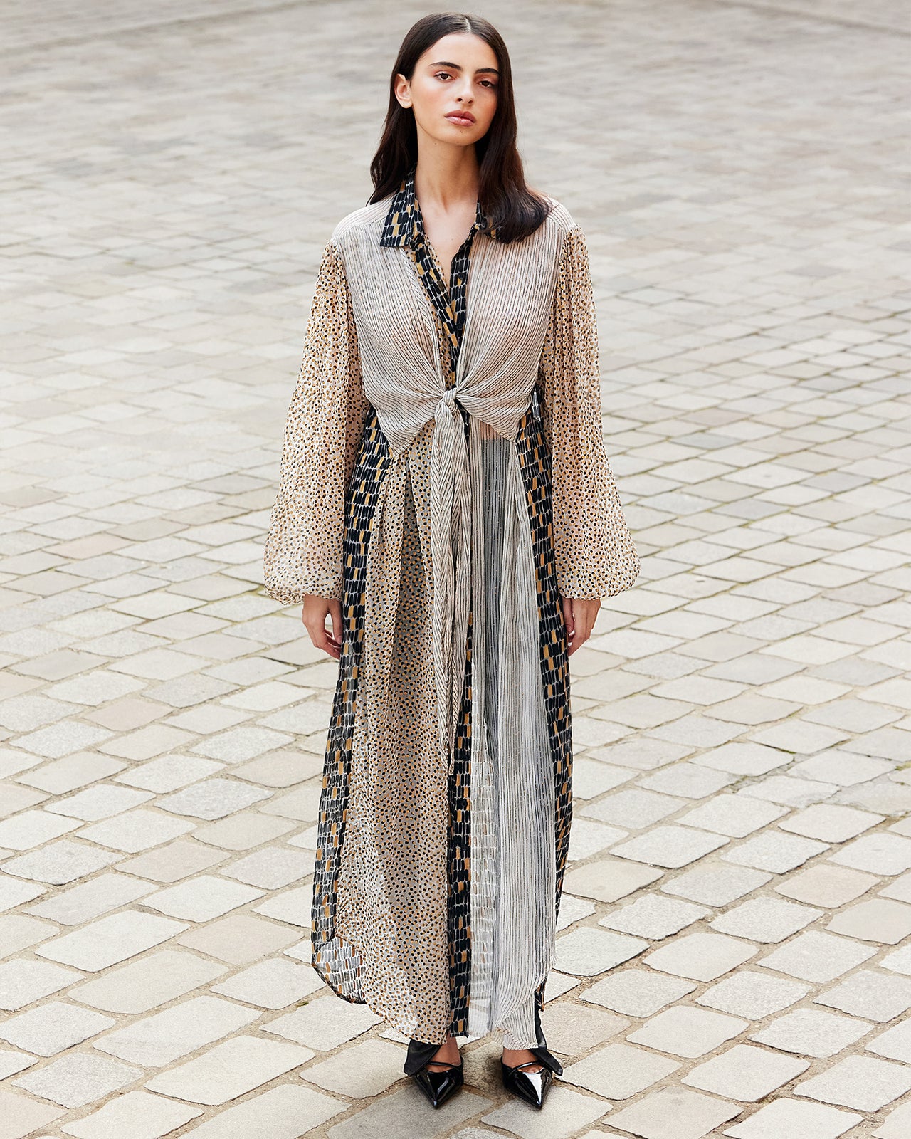 Dress Samiba - Beige - Image 1