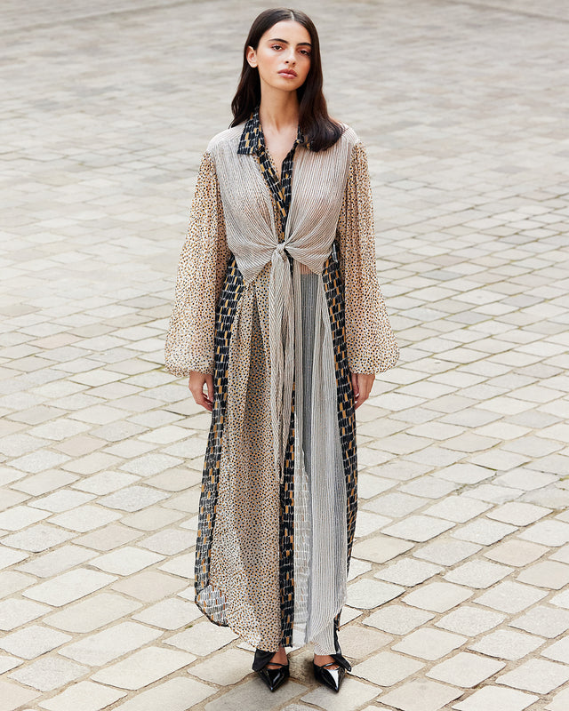 Robe Samiba - Beige - Image 1