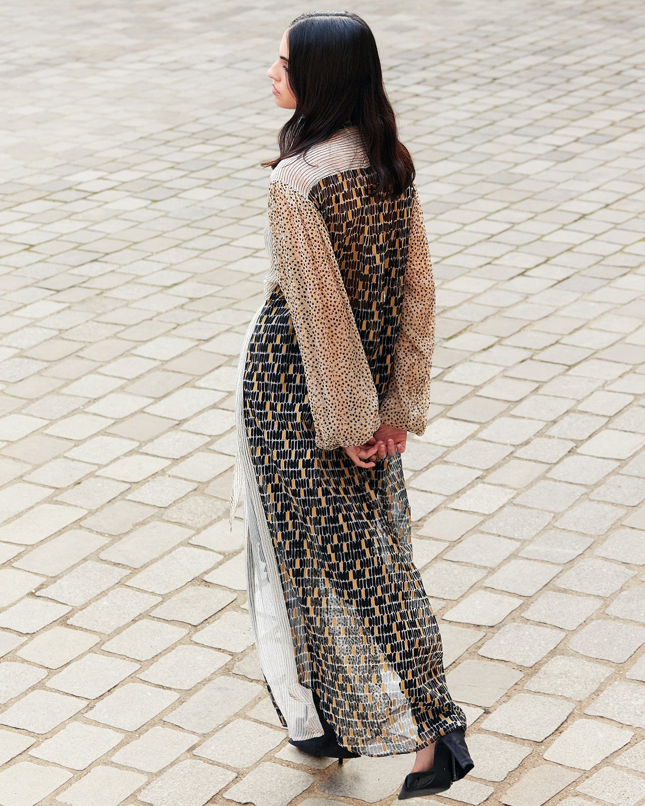 Dress Samiba - Beige - Image 5