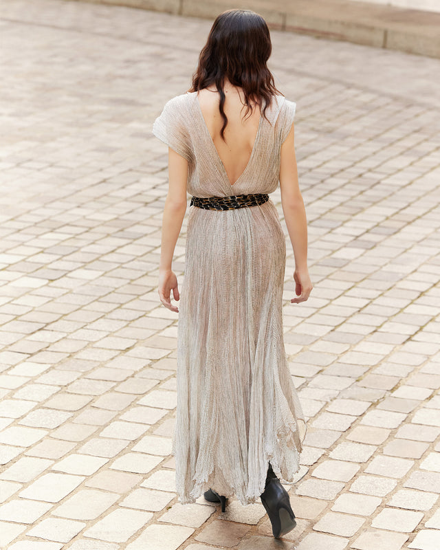 Robe Sami - Beige - Image 3