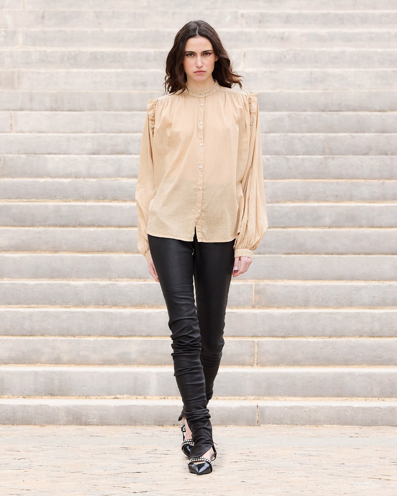 Chemise Sati - Beige - Image 1