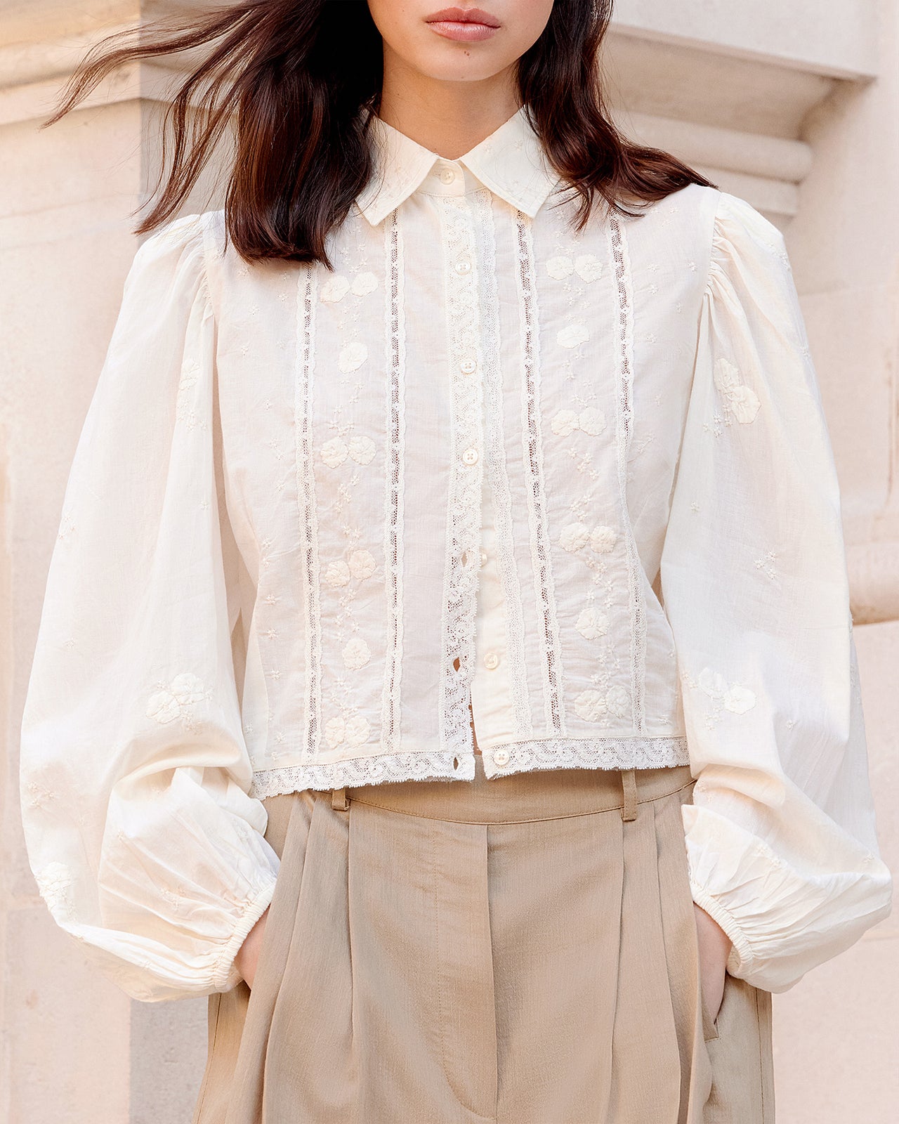 Shirt Sauge - Ecru - Image 4