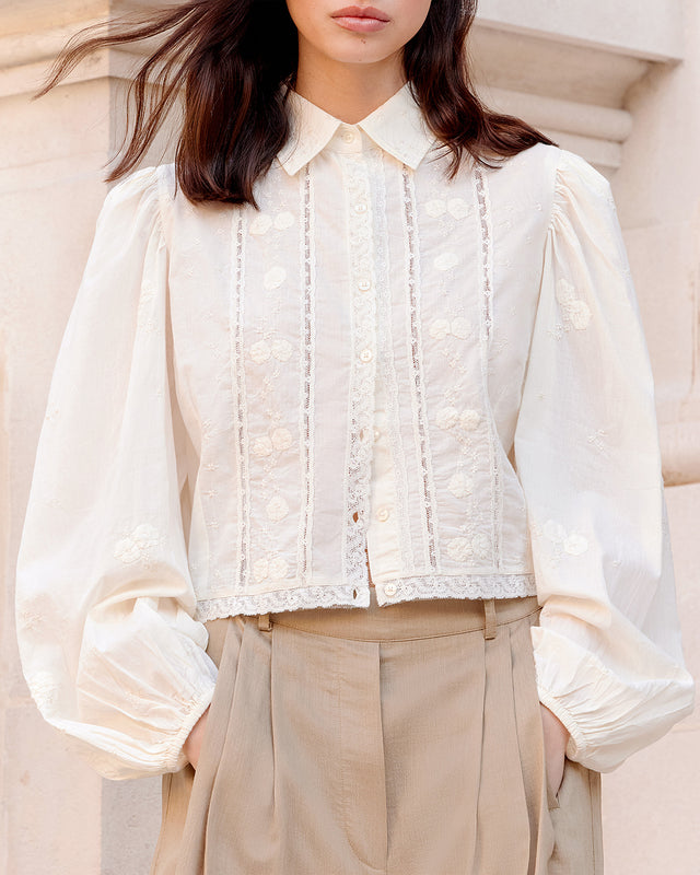 Shirt Sauge - Ecru - Image 3