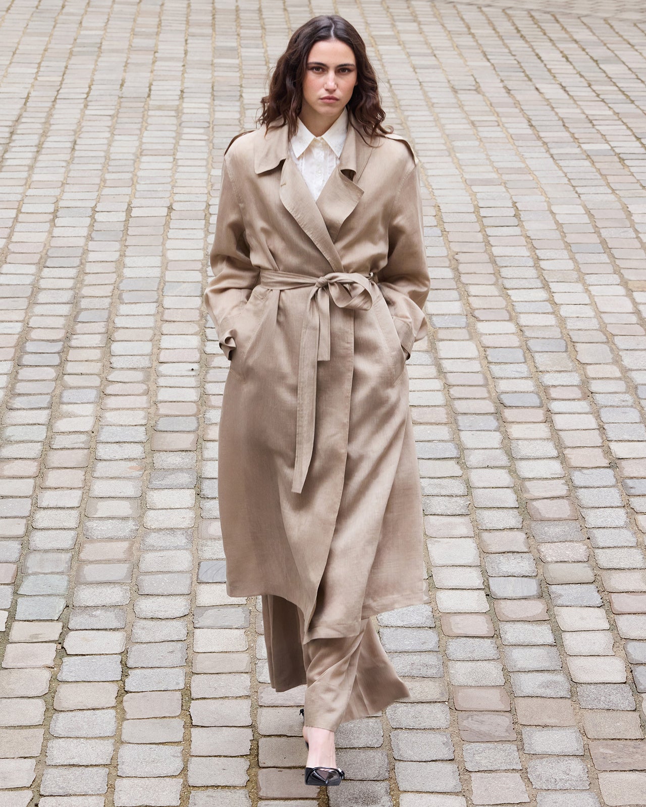 Manteau Soleil - Marron - Image 4