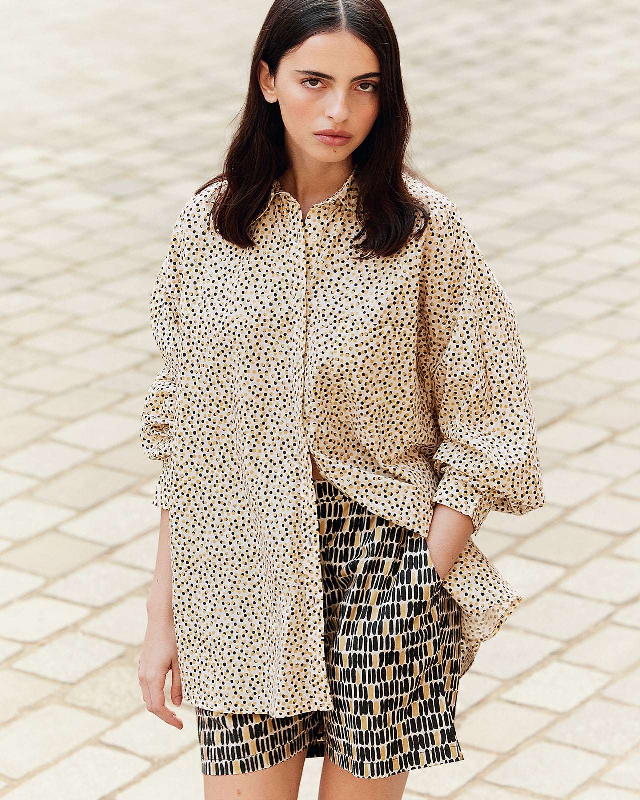 Shirt Sumira - Beige - Image 5