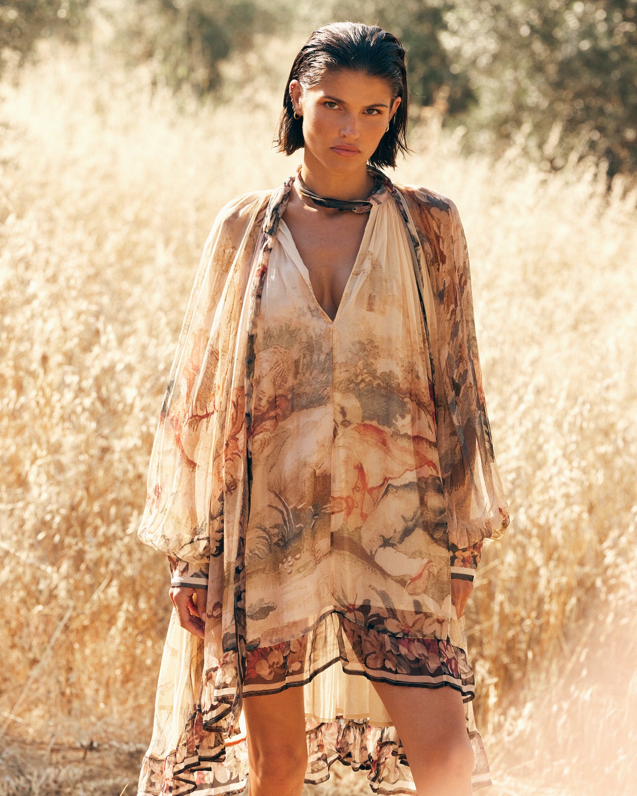 Robe Arian - Beige - Image 5