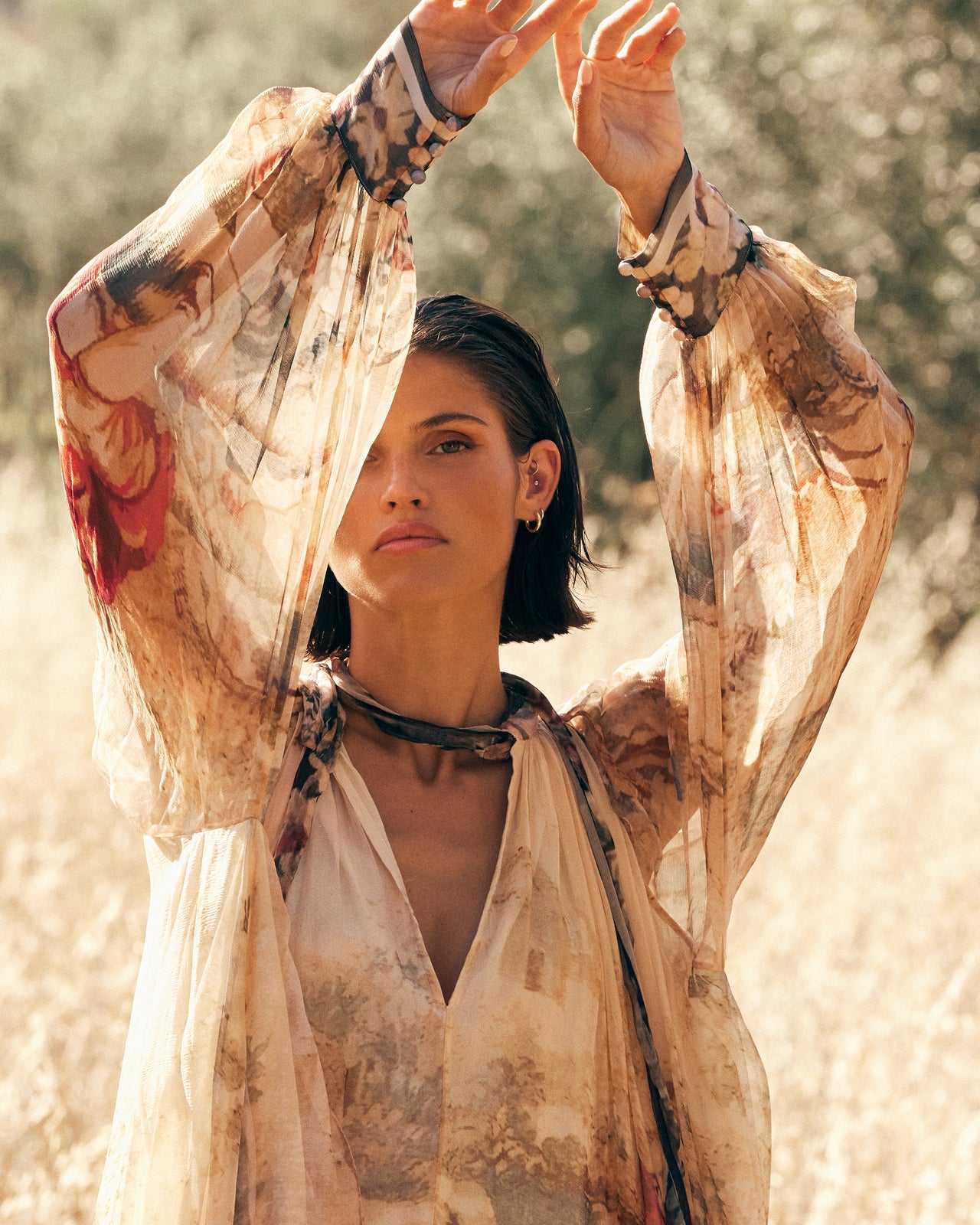 Robe Arian - Beige - Image 6