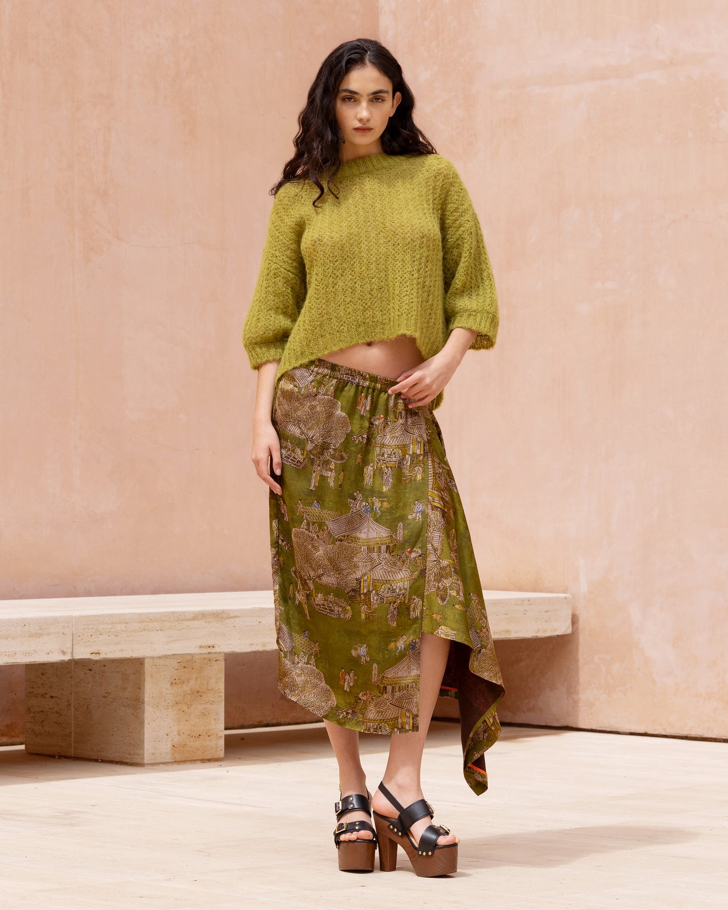 Pull Asar - Kaki Olive