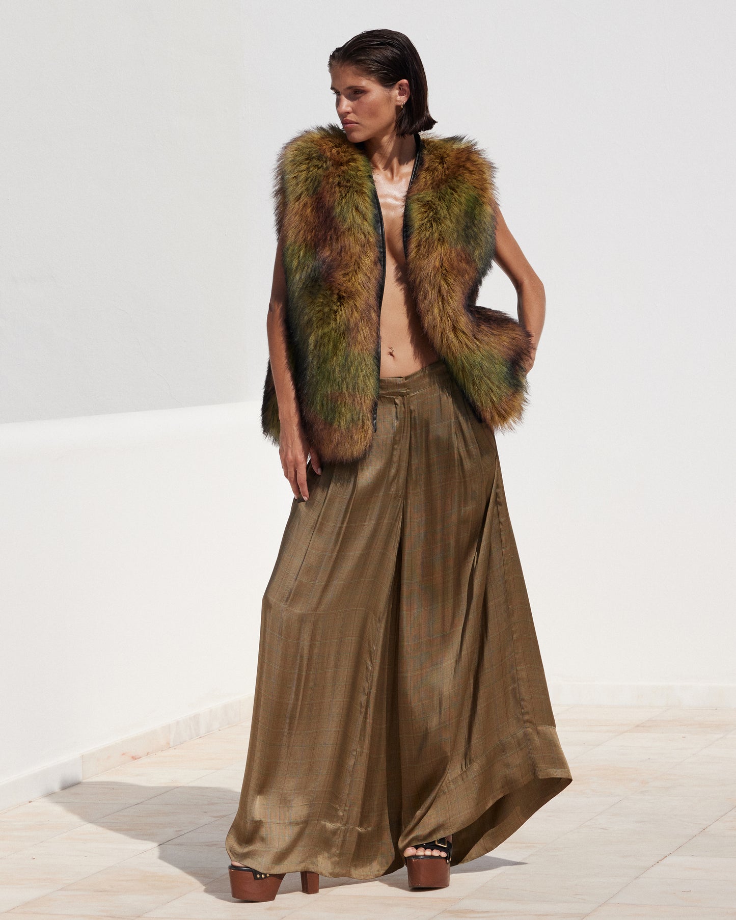 Aurora Vest - Green
