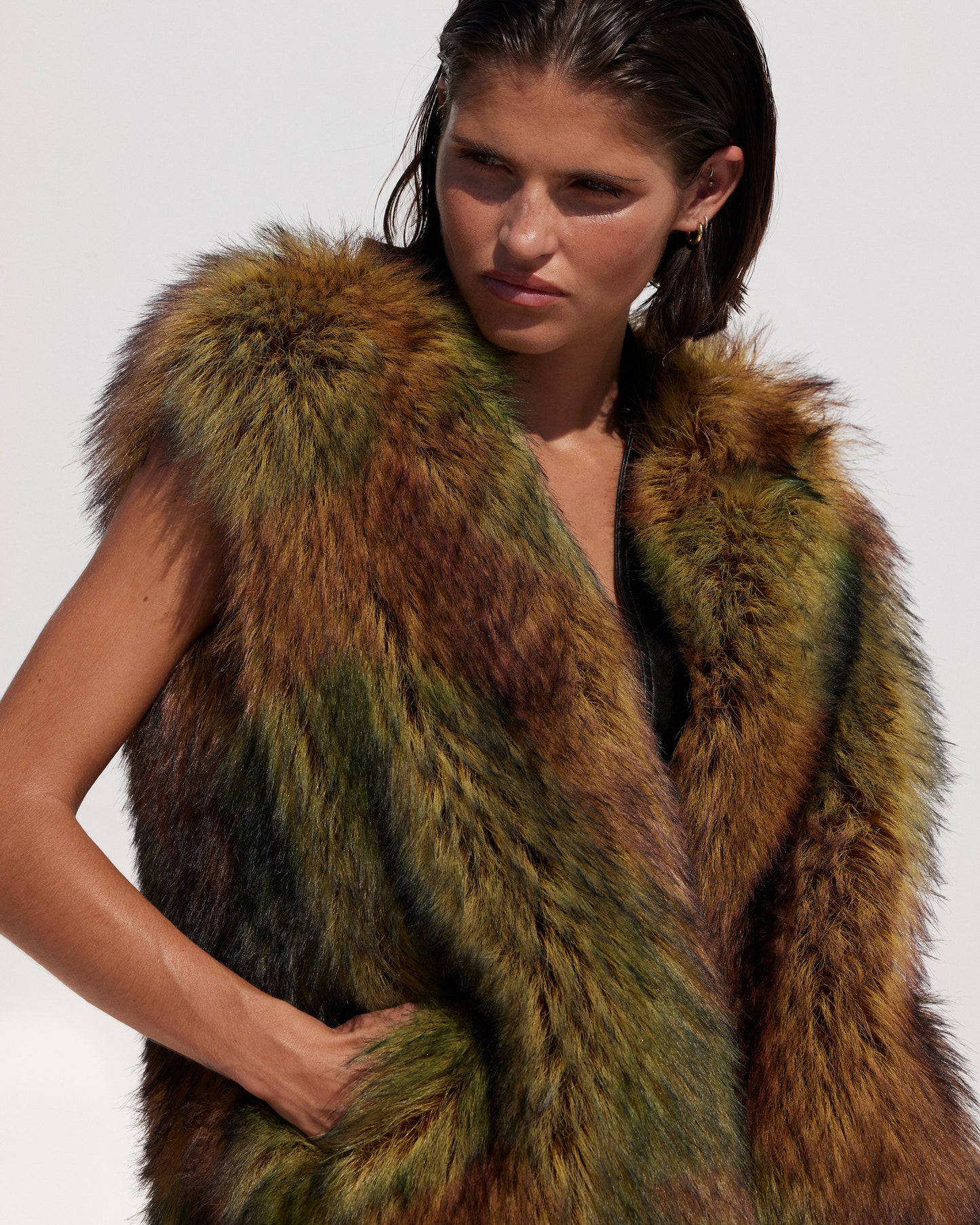 Aurora Vest - Green
