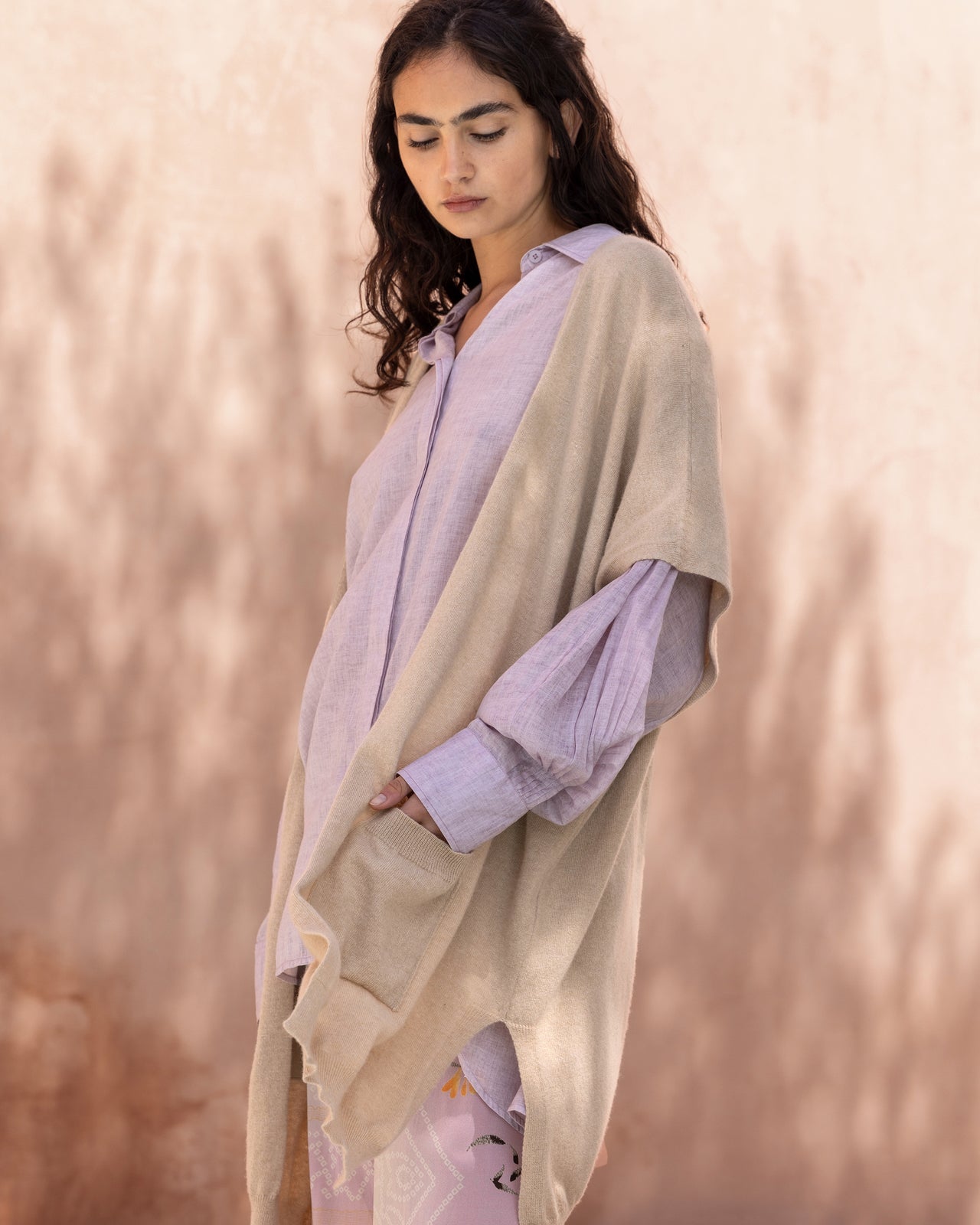 Camelia Coat - Beige - Image 3