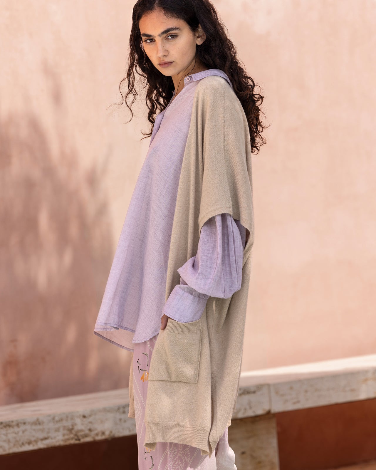 Camelia Coat - Beige - Image 4