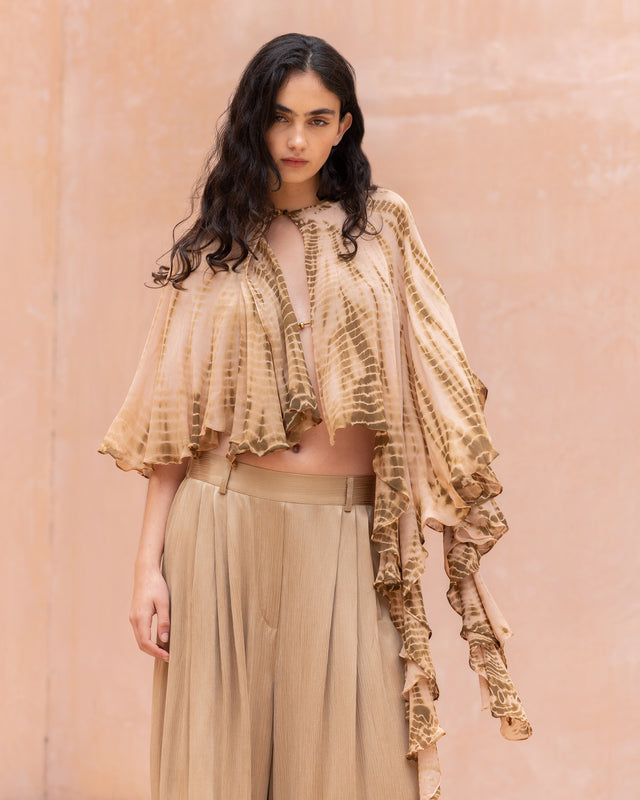 Carmin Cape - Beige - Image 2