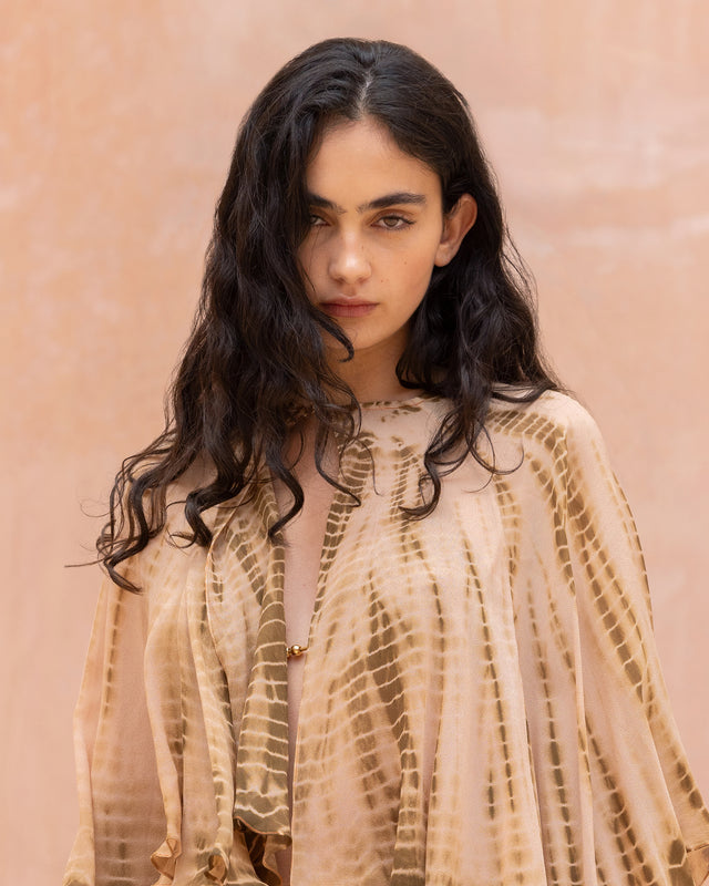 Carmin Cape - Beige - Image 3