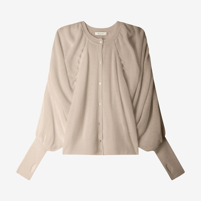 Cardigan Carnation - Taupe