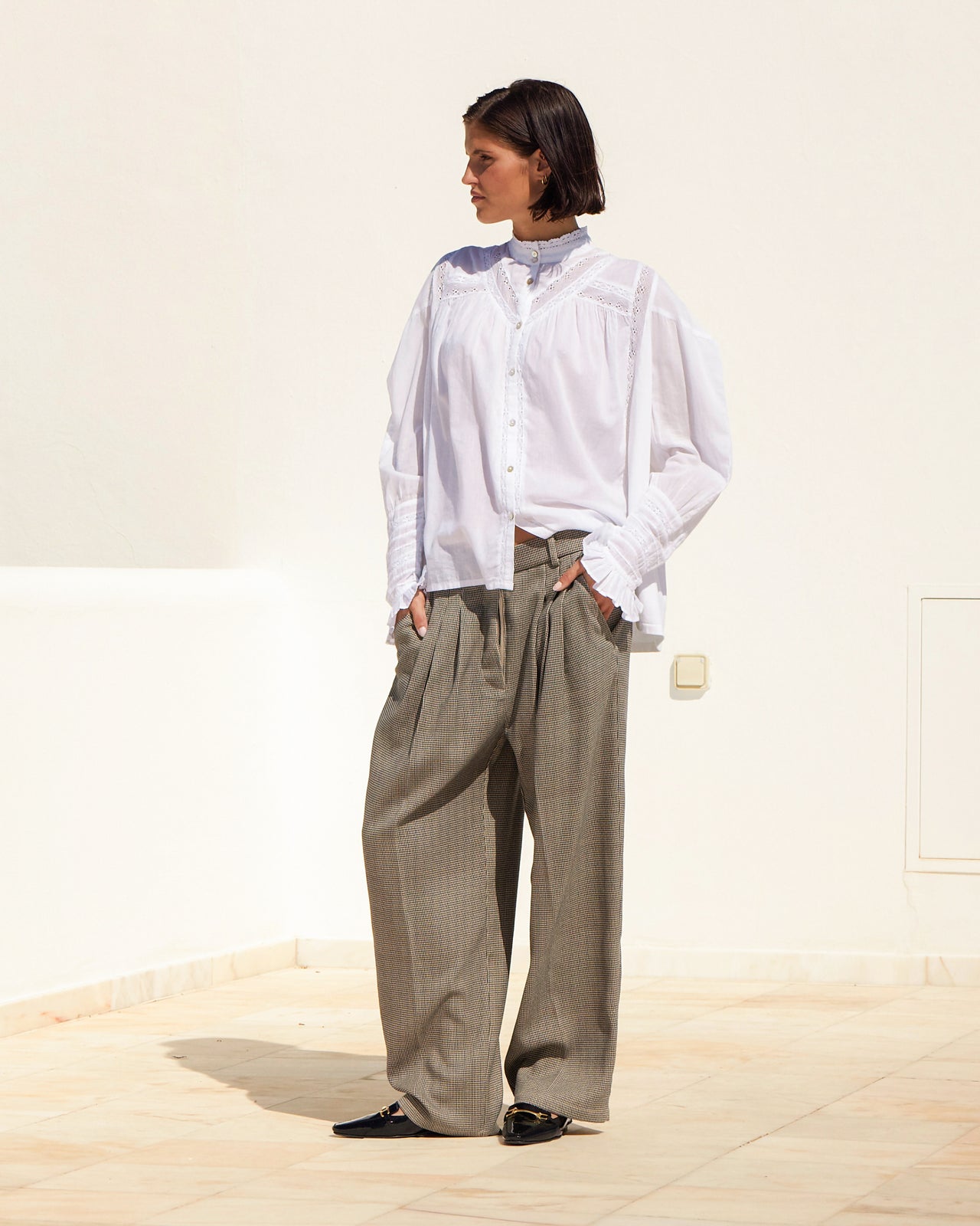 Class Pants - Taupe - Image 1