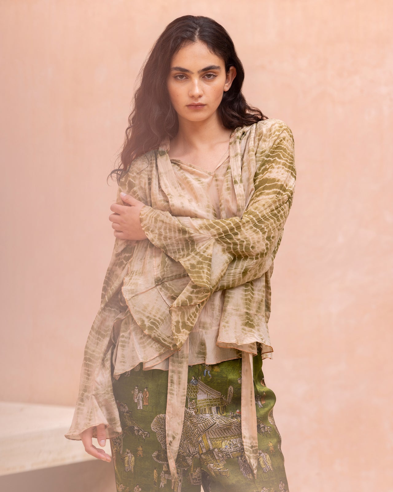 Blouse Clode - Beige - Image 4