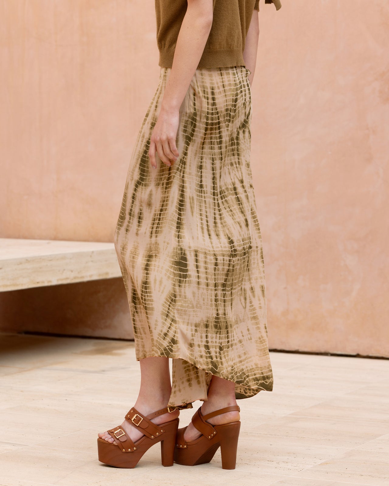 Clooney Skirt - Beige - Image 5