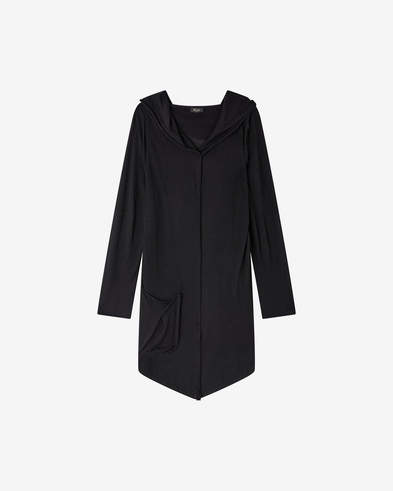 Long cardigan en laine soufflée à capuche : MANTEAUX & VESTES Mes Demoiselles - Image 1