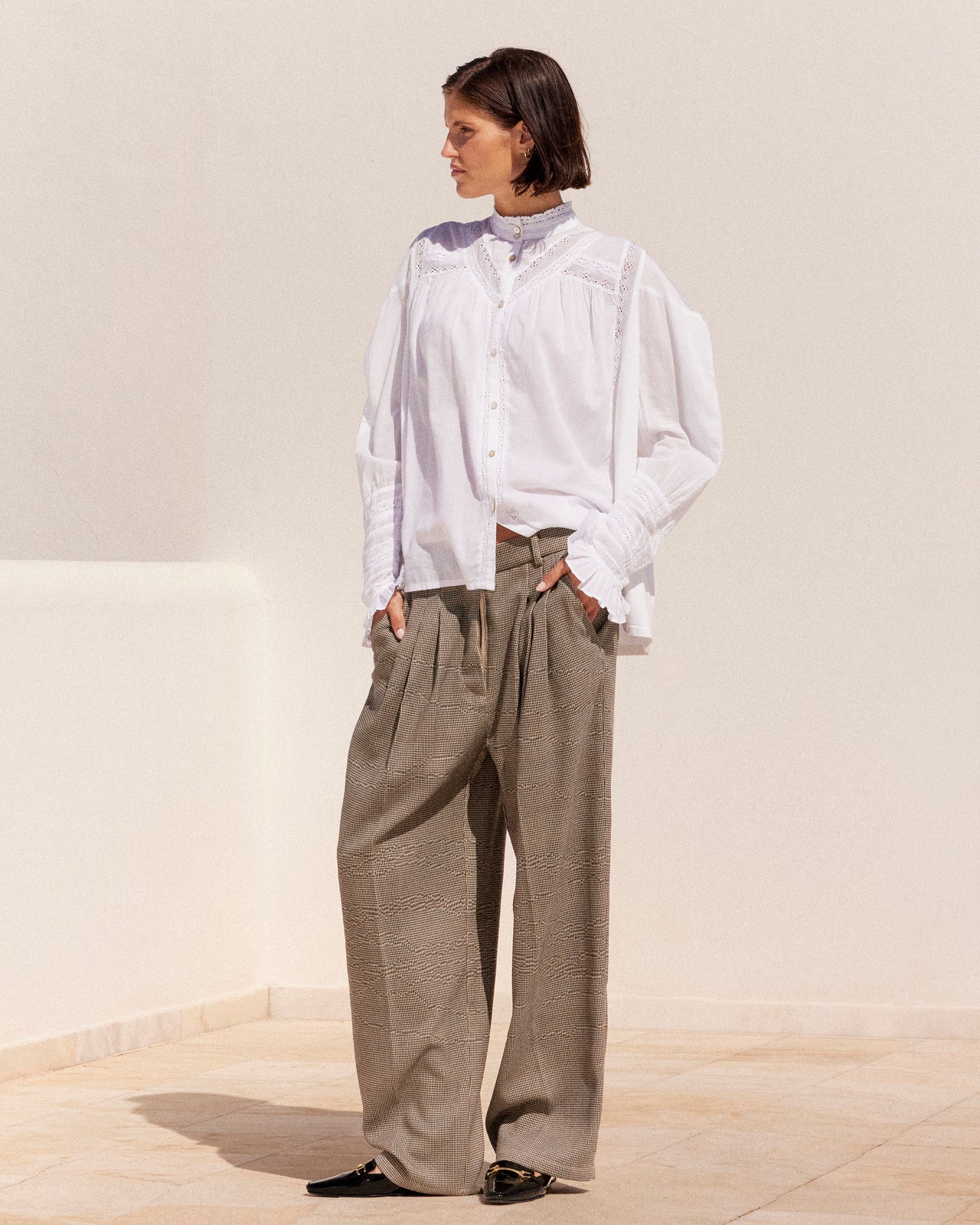 Crum Shirt - Ivory - Image 10