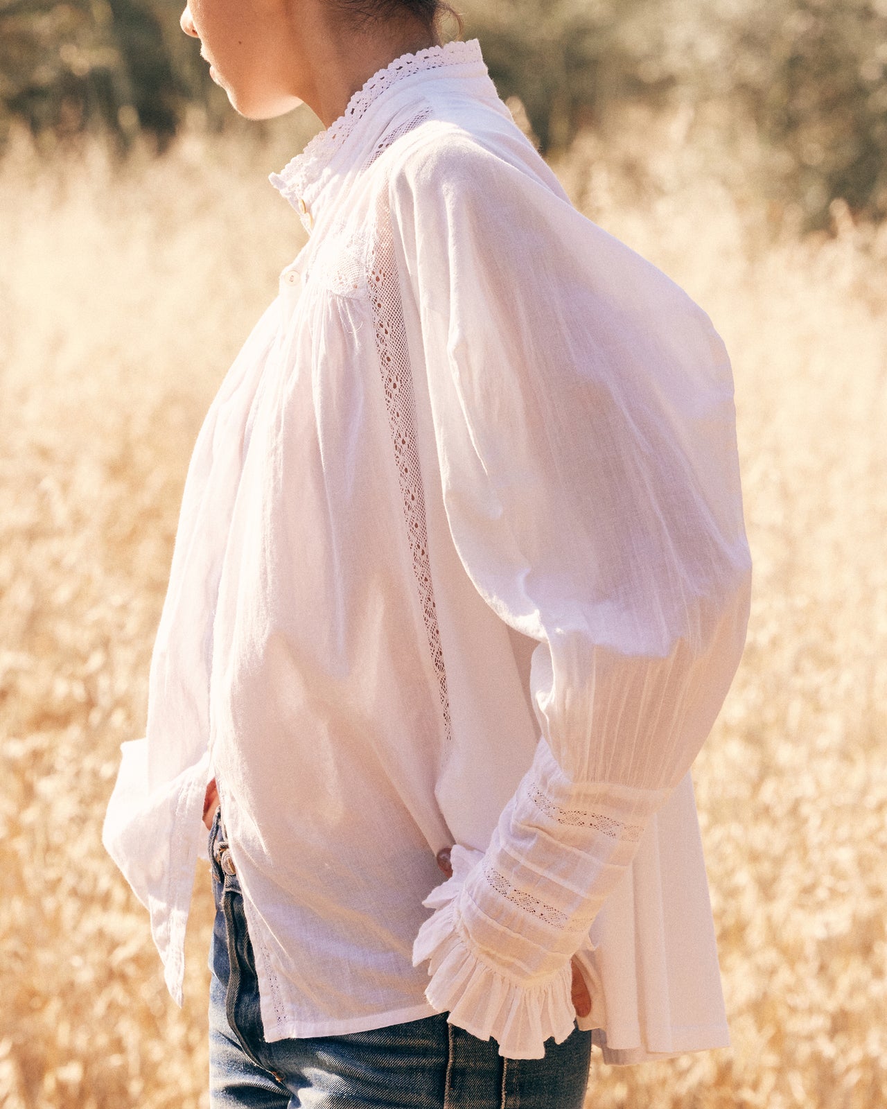 Crum Shirt - Ivory - Image 3