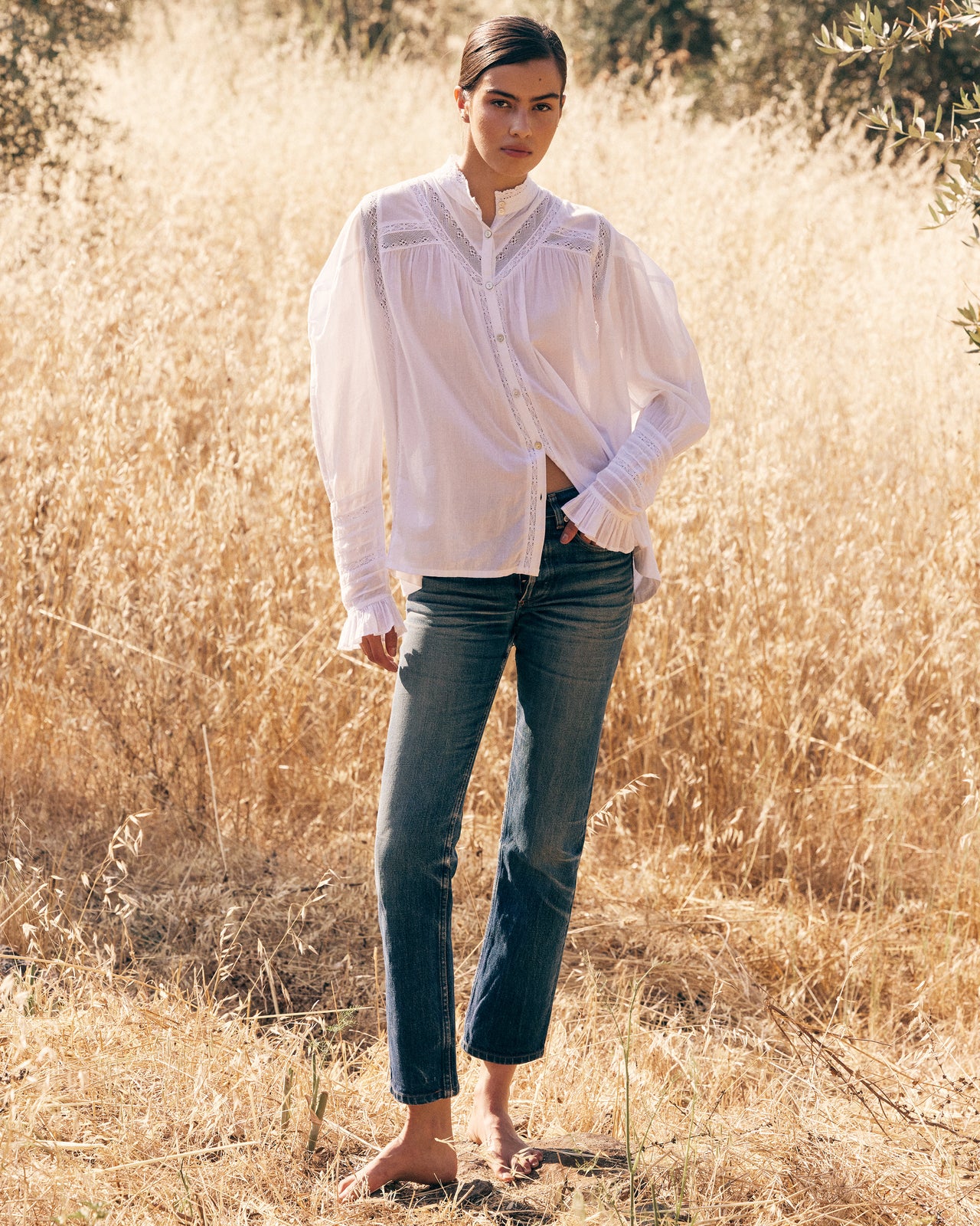 Crum Shirt - Ivory - Image 6