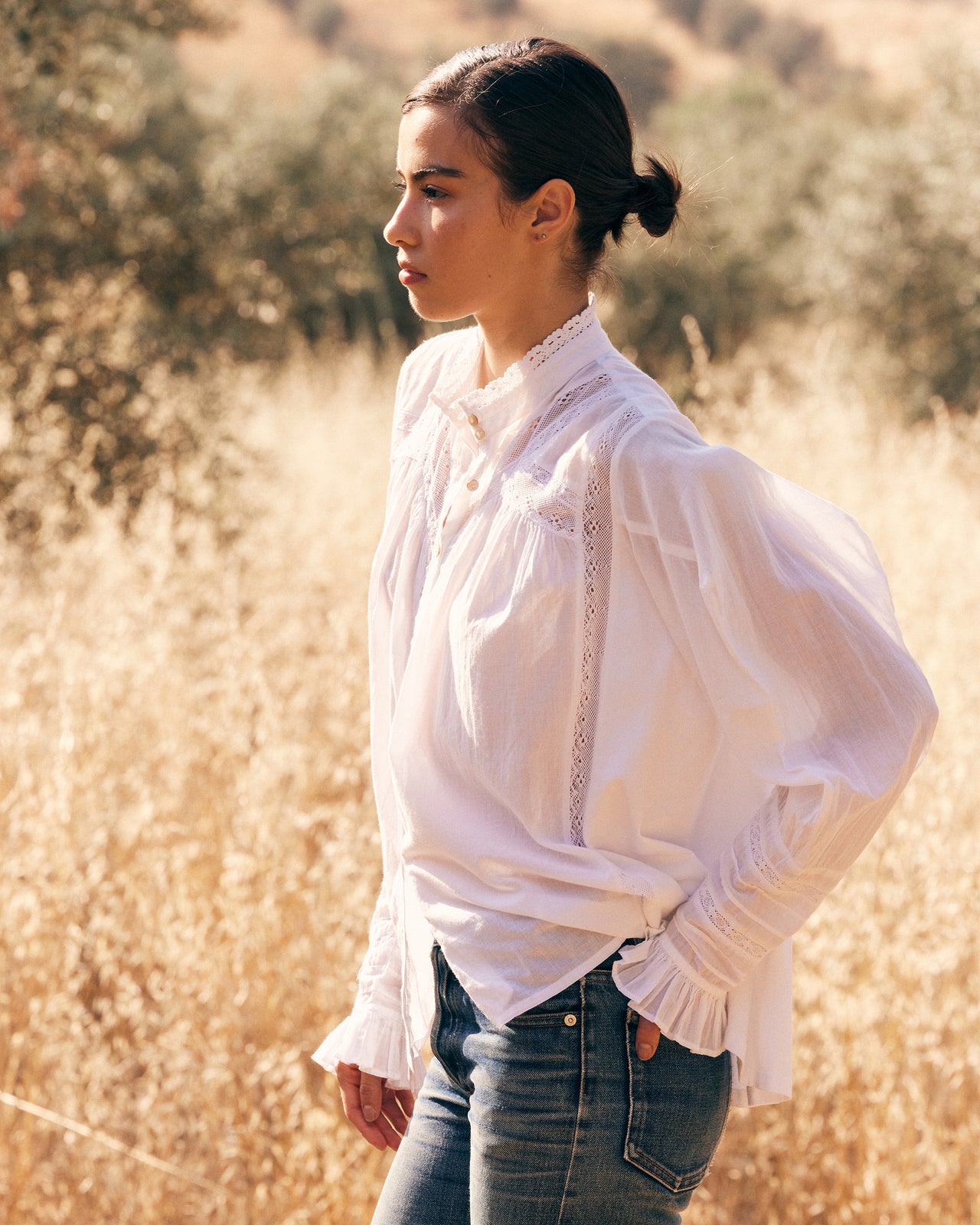 Crum Shirt - Ivory - Image 8