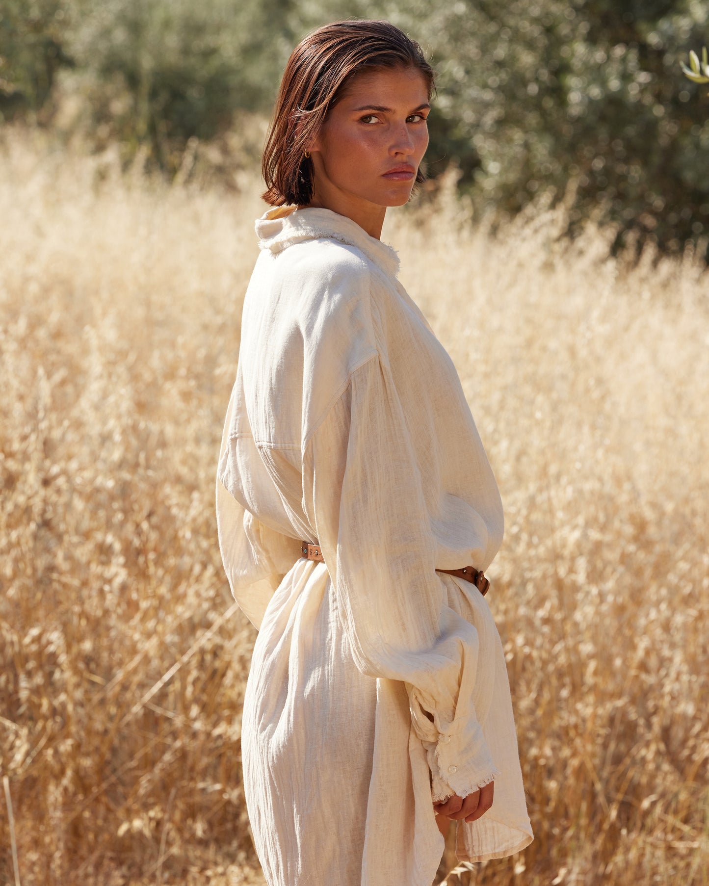 Chemise Crunchy - Ivoire