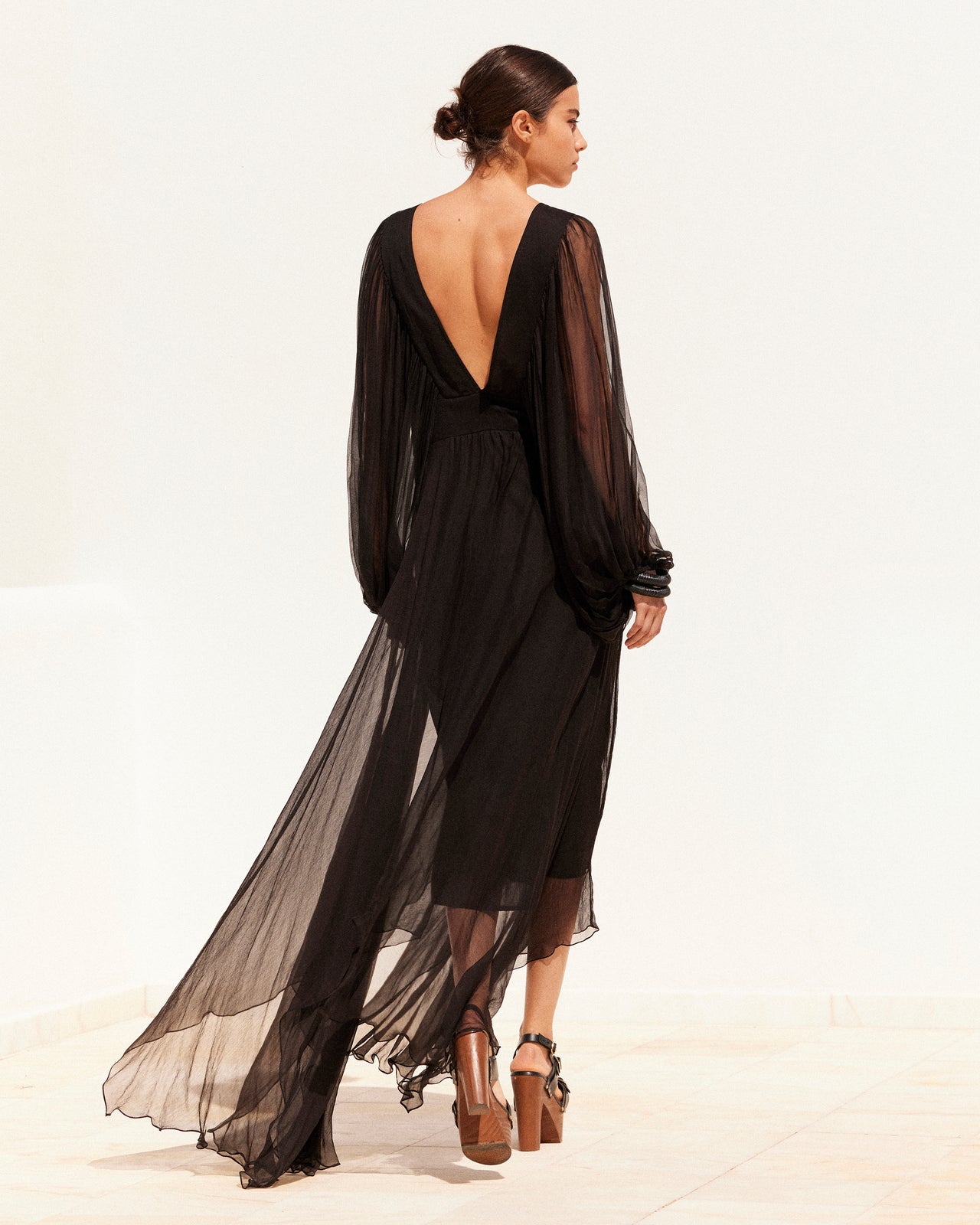 Denisa Dress - Black - Image 5