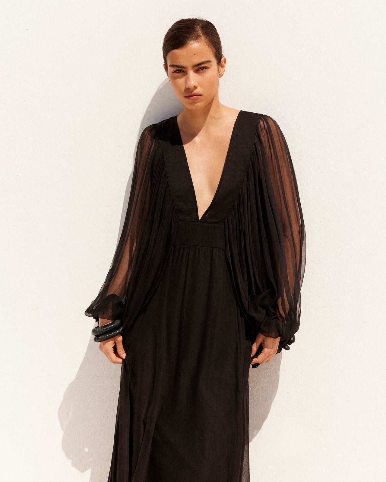 Denisa Dress - Black - Image 6