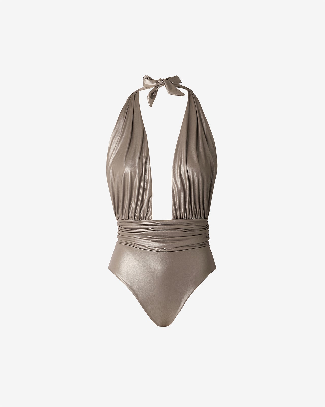 Swimsuit Domino - Taupe - Image 5