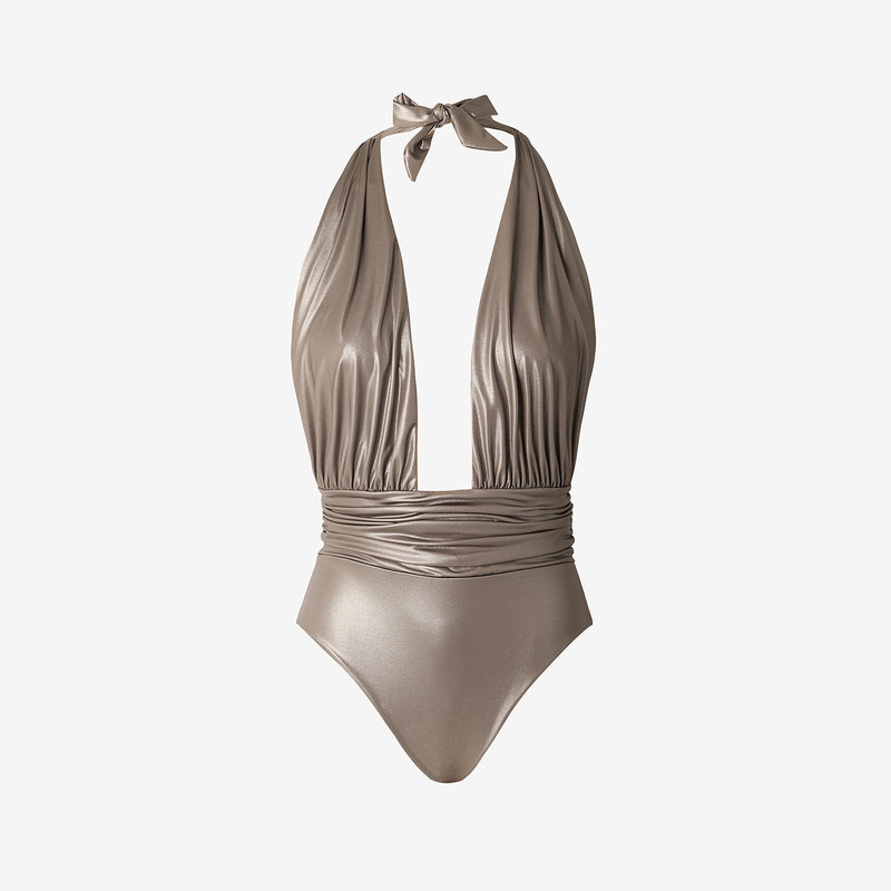 Swimsuit Domino - Taupe
