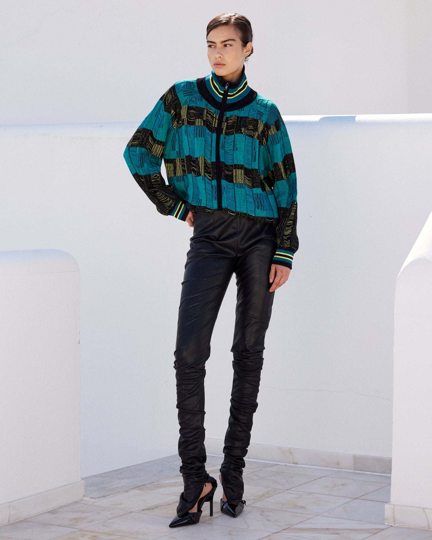 Duru Jacket - Turquoise