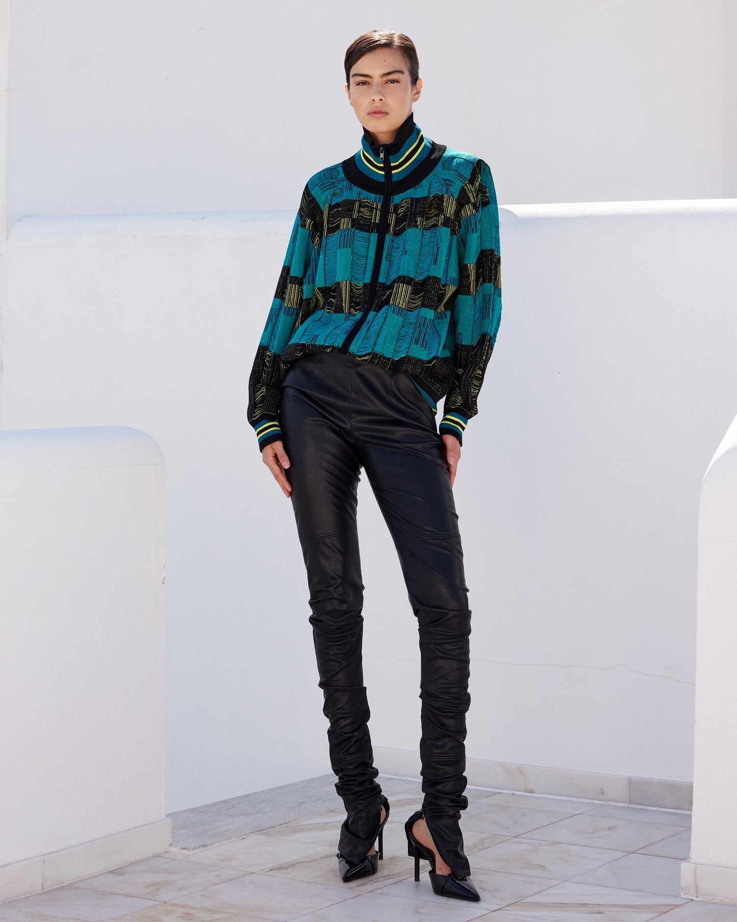 Duru Jacket - Turquoise