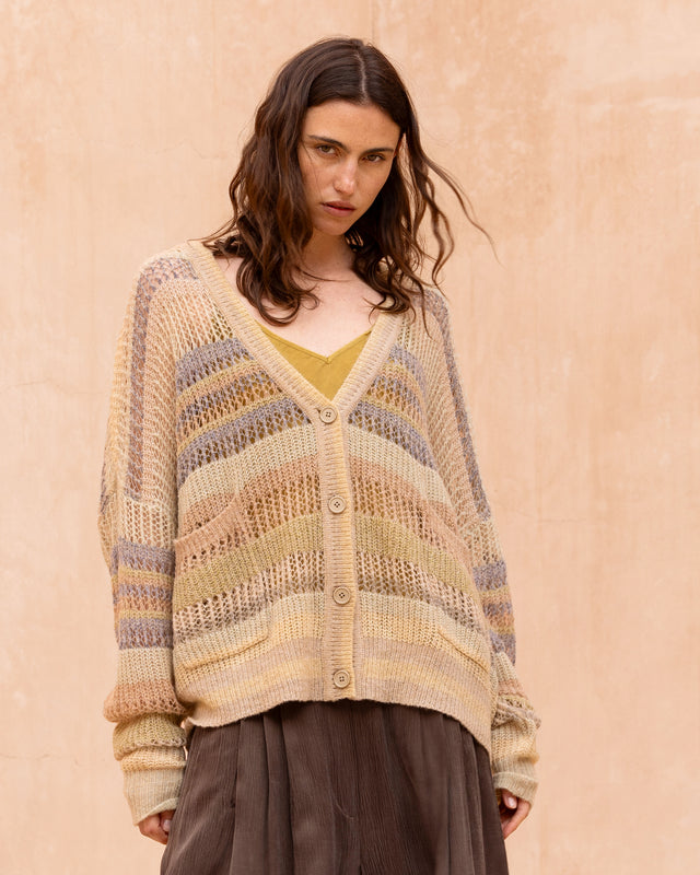 Fallord Cardigan - Beige - Image 2
