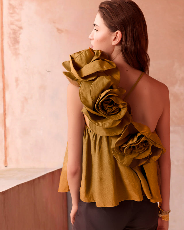 Filo Top - Ochre - Image 2
