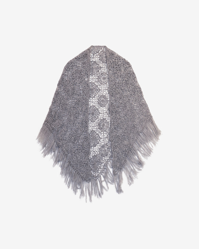 Châle Flow - Gris - Dernière image