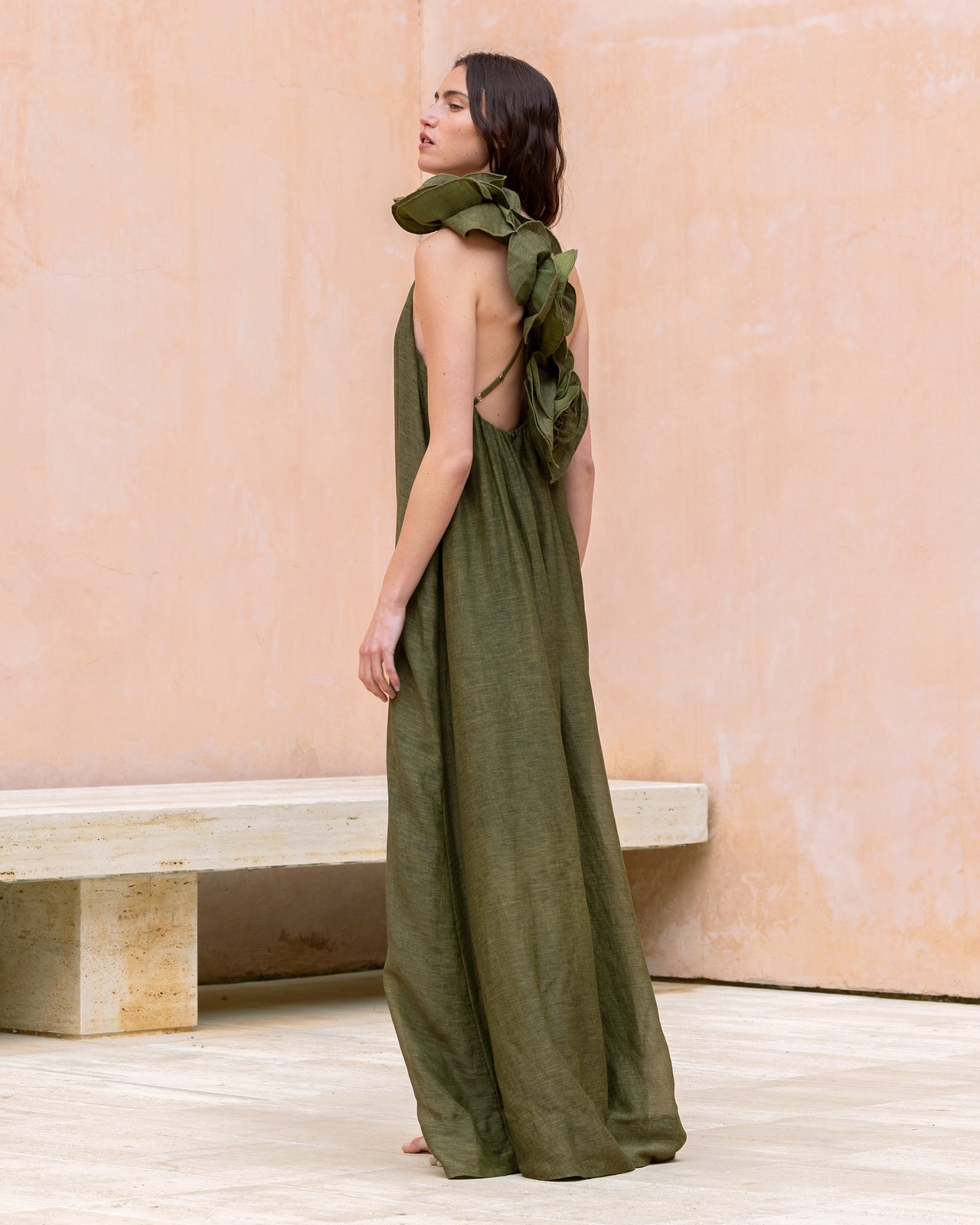Fonix Dress - Green - Image 3