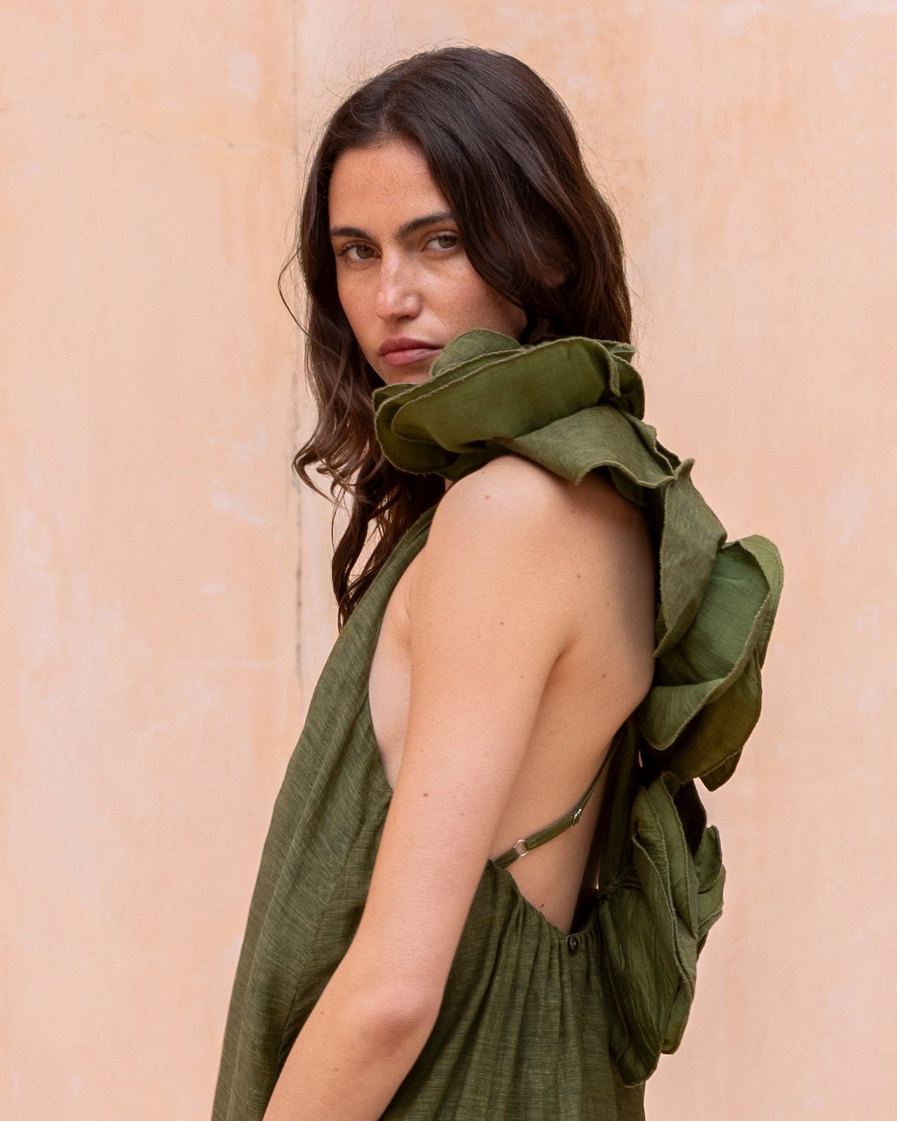 Fonix Dress - Green - Image 4